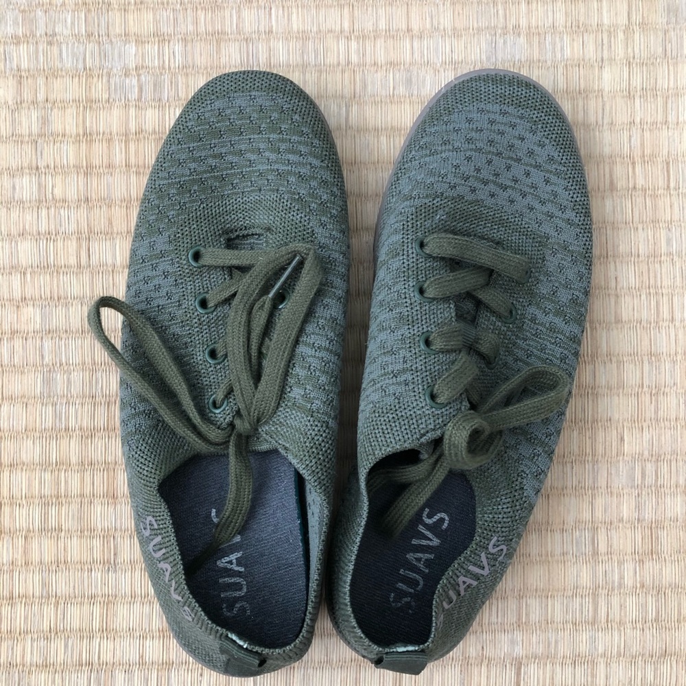 Green Suav knit sneakers